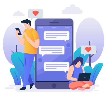 SMS Illustration